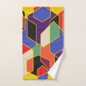 バウハウスヘクサゴン バスタオルセット (ハンドタオル)