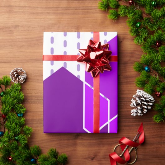 バウハウスヘクサゴン ラッピングペーパー (クリスマスギフト)