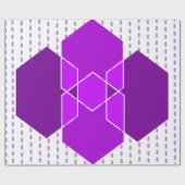 バウハウスヘクサゴン ラッピングペーパー (フラット)