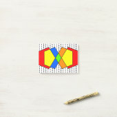バウハウスペンタゴン ポストイット (デスク上)