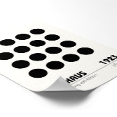 バウハウスポスターウォールアート ポスター (角)