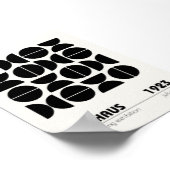 バウハウスポスターウォールアート ポスター (角)