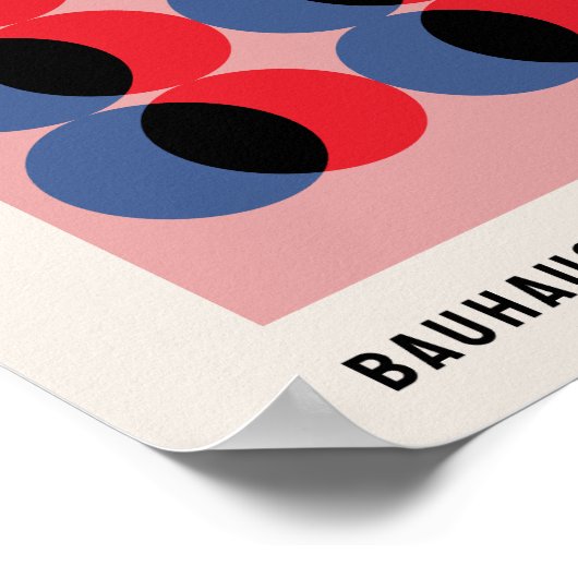 バウハウスポスターバウハウスサークルB34 ポスター (角)