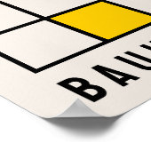 バウハウスポスターバウハウス展プリントB17 ポスター (角)