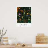 バウハウスポールクレフィッシュ魔法博物館展 ポスター (キッチン)