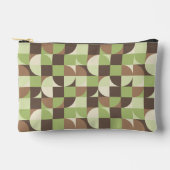 バウハウスミッドセンチュリーモダンリーフとツリーMCM アクセサリーポーチ (正面)