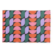 バウハウスミッドセンチュリー幾何モダンMCMレトロ 枕カバー (裏面)