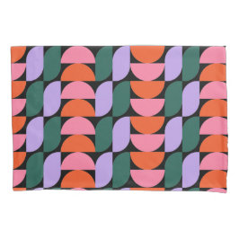 バウハウスミッドセンチュリー幾何モダンMCMレトロ 枕カバー