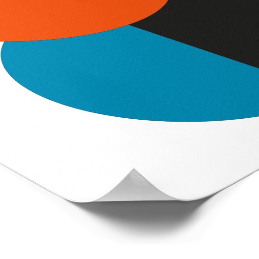 バウハウスミニマルヴィンテージ20sジオメトリックバウハウスアート ポスター (角)