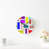 バウハウスラックス ラウンド壁時計 (ホーム)