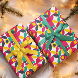 バウハウスヴィンテージスタイル ラッピングペーパー