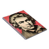 バウハウス内のベートーベン光学錯覚スタイル ノートブック (右側)