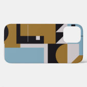 バウハウス合成抽象芸術絵 Case-Mate iPhoneケース (裏面 (横))