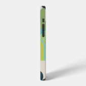 バウハウス合成抽象芸術絵 iPhoneケース (左側面)