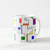 バウハウス回路 コーヒーマグカップ (正面右)