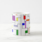バウハウス回路 コーヒーマグカップ (中央)