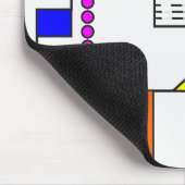 バウハウス回路 マウスパッド (コーナー)