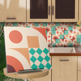 バウハウス幾何学抽象芸術N3 タイル