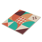 バウハウス幾何学抽象芸術N5 タイル (側面)