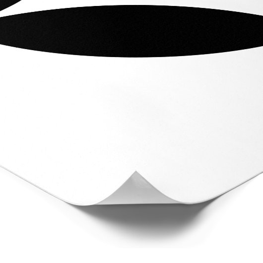 バウハウス幾何学的形状 ポスター (角)