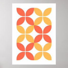 バウハウス幾何学的形状 ポスター