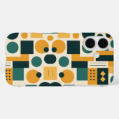 バウハウス抽象パターン Case-Mate iPhoneケース (裏面 (横))