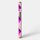 バウハウス柄キルト iPhoneケース (左側面)