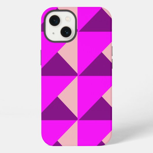 バウハウス柄キルト iPhoneケース (裏面)