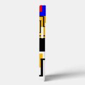 バウハウス長方形と線 – 白 Case-Mate iPhoneケース (裏面 / 右)