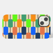 バウハウス風デザイン iPhoneケース (裏面横)