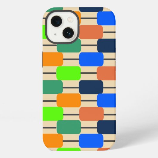 バウハウス風デザイン iPhoneケース (裏面)