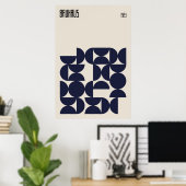 バウハウス1923 |レトロデザイン ポスター (ホームオフィス)