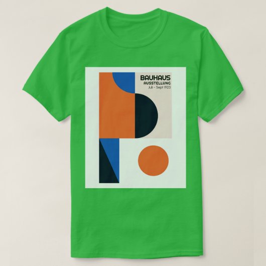 バウハウス1923 Tシャツ (デザイン正面)