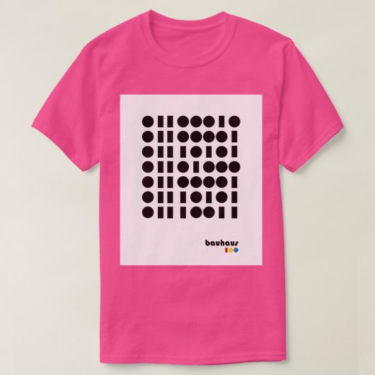 バウハウス23 Tシャツ (デザイン正面)
