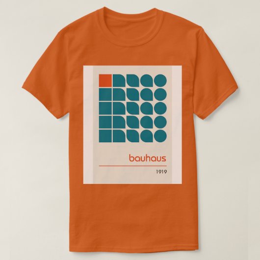 バウハウス2 Tシャツ (デザイン正面)