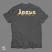 バウハウス・イエス・バイブス レトロ ヴィンテージ 信仰 キリスト教 Tシャツ