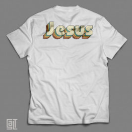 バウハウス・イエス・バイブス レトロ ヴィンテージ 信仰 キリスト教 Tシャツ