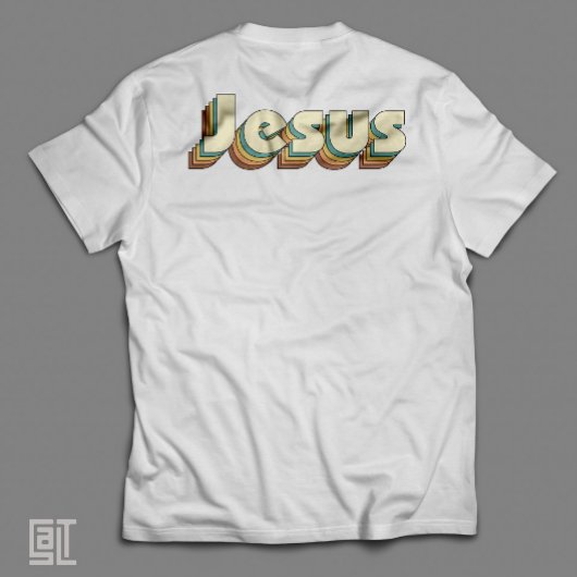 バウハウス・イエス・バイブス レトロ ヴィンテージ 信仰 キリスト教 Tシャツ
