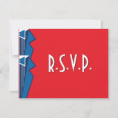 バウハウス タキシード - レスポンスカード（返信カード） 出欠カード (裏面)