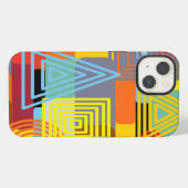 バウハウス デザイン スリー iPhoneケース (裏面横)