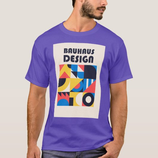 バウハウス デザイン プレミアム Tシャツ (正面)