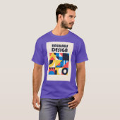 バウハウス デザイン プレミアム Tシャツ (正面フル)