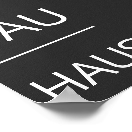 バウハウス ポスター (角)