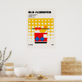 バウハウス, モダニスト, ミニマル, 幾何学的, 抽象的, ポスター (キッチン)