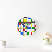 バウハウス ラウンド壁時計 (ホーム)