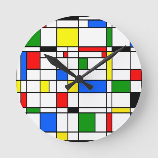 バウハウス ラウンド壁時計 (正面)