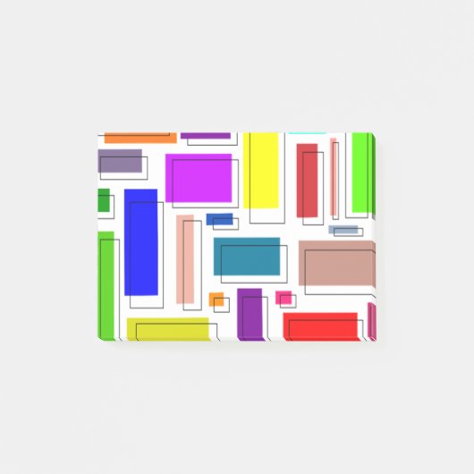 バウハウス レクタングル ポストイット (正面)