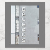 バウハウス ワインラベル (シングルラベル)