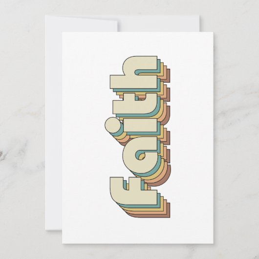 バウハウス 信仰 キリスト教 霊感 ヴァイブス 招待状 (正面)