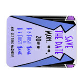 バウハウスTuxedo (Save The Date Magnet) マグネット (横)